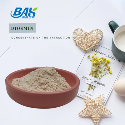 BAK Fabrikası Toptan Satış CAS 520-27-4 Bağışıklık Güçlendirici Takviyeler Diosmin Tozu 90% - 98%