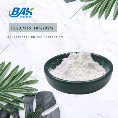 CAS 607-80-7 Karaciğer Koruma Takviyesi Sesamin Tozu %10 - %98