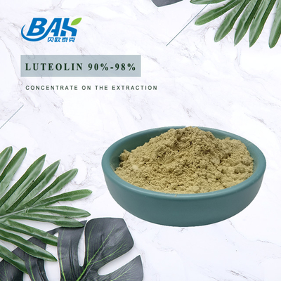 %90 - %98 Luteolin Tozu Bağışıklık Güçlendirici Takviyeler CAS 491-70-3