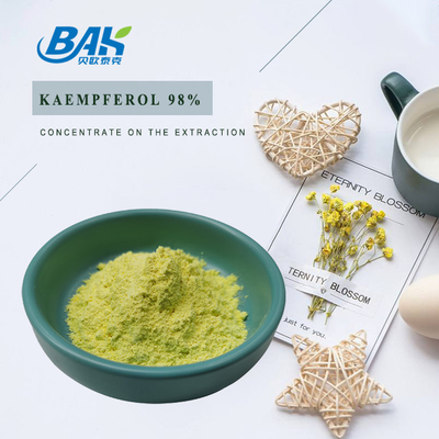 BAK Yüksek Kaliteli Cas 520-18-3 Bağışıklık Gücü Artıran Takviyeler Kaempferol Tozu 50% 90% 98%