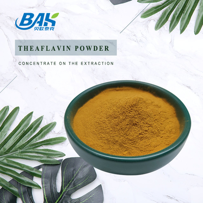 BAK Organik Teaflavin 20% - 80% Yeşil Çay Ekstraksiyon Tozu Sağlık Bakımı İçin