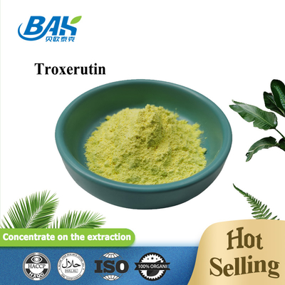 BAK Üretim Troxerutin Bağışıklık Güçlendirici Takviyeleri Sarı Toz CAS 7085-55-4 1.65g/Cm3