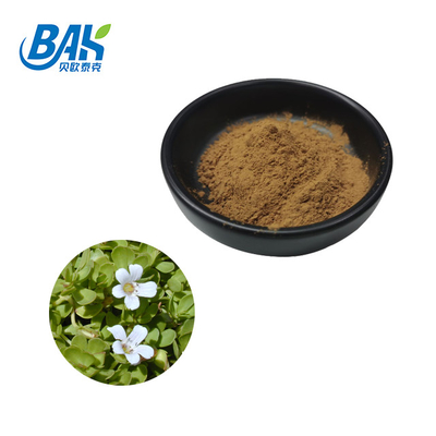 Sıcak Satış HPLC UV Bacopa Monnieri Extract Kahverengi Sarı Toz 100% Pass 80 Mesh