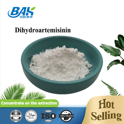 %99 Dihidroartemisinin Renksiz Asiküler Kristal CAS 537-42-8