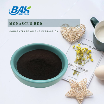 E140 Monascus Red Doğal Gıda Katkı Maddeleri Koyu Kırmızı İnce Toz PH 5.0 6.0