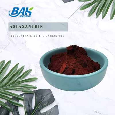 CAS 472-61-7 Doğal Kozmetik Bileşenler Kırmızı Astaxanthin Tozu