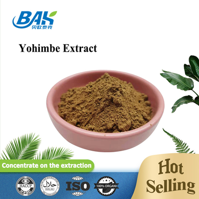 %5-98 Yohimbe Özü %100 Geçer 80 Mesh Corynanthe Yohimbe L Kahverengi Sarı Toz