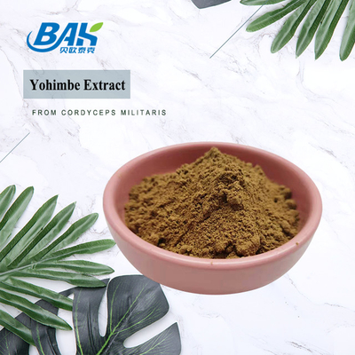 %5-98 Yohimbe Özü %100 Geçer 80 Mesh Corynanthe Yohimbe L Kahverengi Sarı Toz