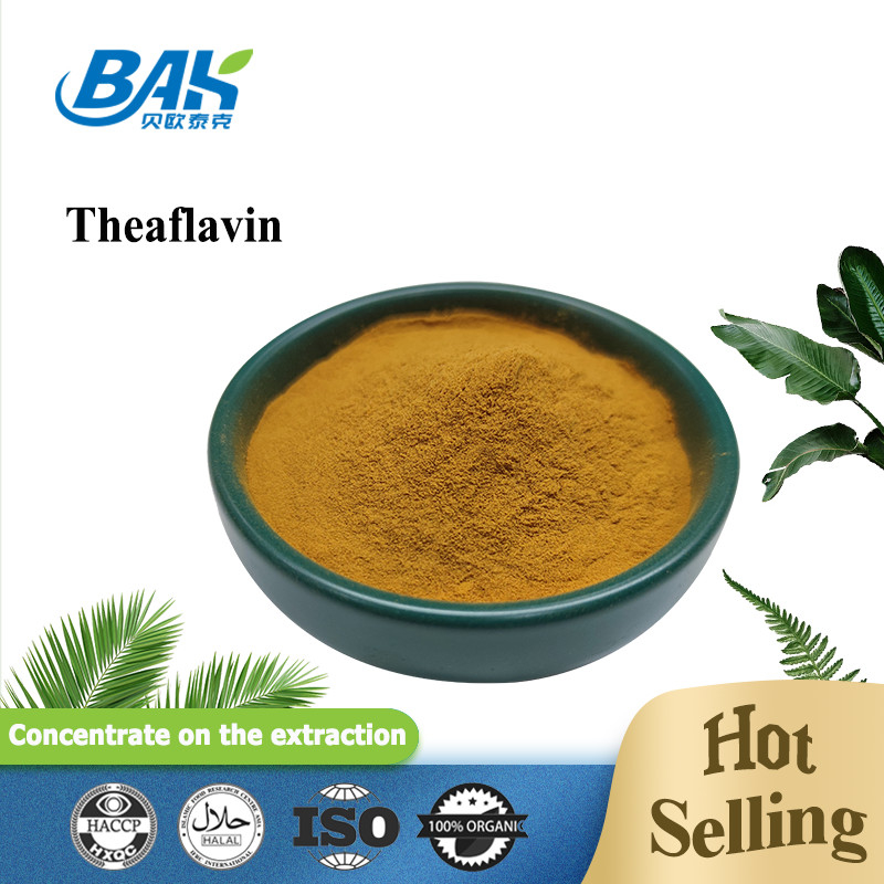 BAK Organik Teaflavin 20% - 80% Yeşil Çay Ekstraksiyon Tozu Sağlık Bakımı İçin