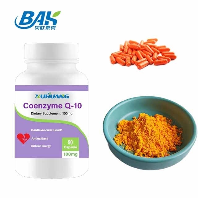 100mg Koenzim Q10 Tozu Özel Şişe için 36 Aylık raf ömrü ile