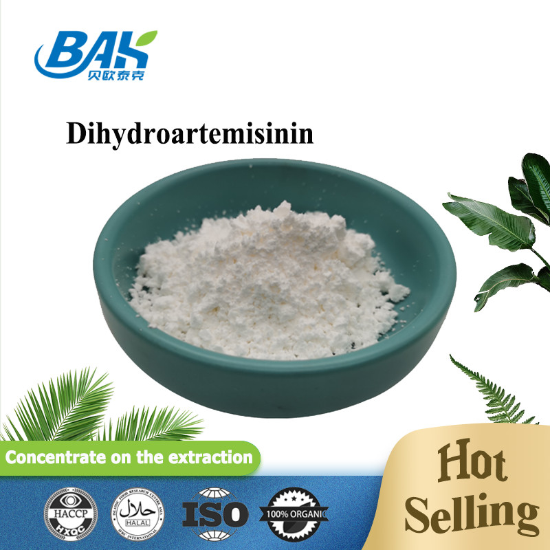 %99 Dihidroartemisinin Renksiz Asiküler Kristal CAS 537-42-8