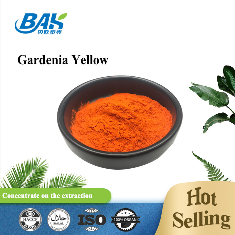 Gardenia Sarı Toz Gıda Boyası Doğal Gıda Katkı maddeleri 94238-00-3