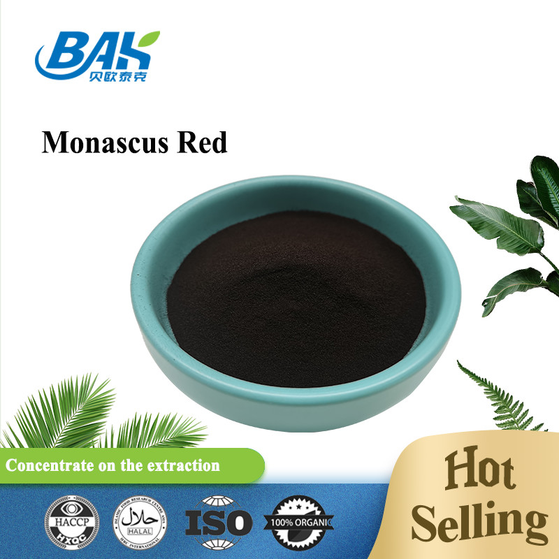 E140 Monascus Red Doğal Gıda Katkı Maddeleri Koyu Kırmızı İnce Toz PH 5.0 6.0
